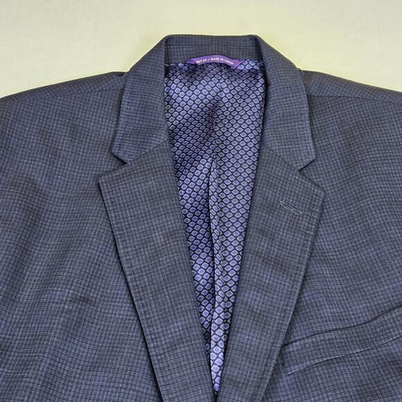 Ted Baker Endurance Blazer Mens 38L Jones CT Suit Jacket Sport Coat Micro Check - Picture 7 of 16